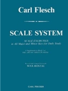 Scale System by Flesch Carl - Rostal Max - Carl Flesch for Violin Method