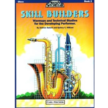 Skill Builders Book 2 by Hilliard Quincy C - Balent and Hilliard - for Oboe