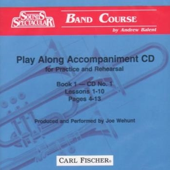 Sounds Spectacular Band Course Bk 1 by Balent Andrew - Balent Andrew - for Accompaniment CD (Bk 1 CD 1)