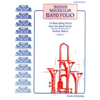 Sounds Spectacular Band Folio by Handy W C - Balent Andrew - for Bb Clarinet