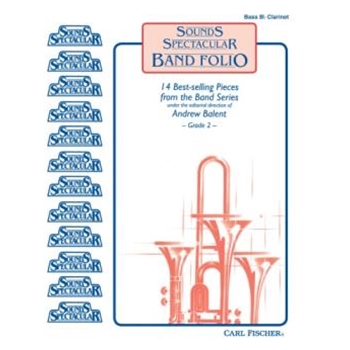 Sounds Spectacular Band Folio by Handy W C - Balent Andrew - Wilhousky Peter J. for Bass Clarinet