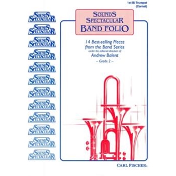 Sounds Spectacular Band Folio by Handy W C - Balent Andrew - Leontovych Mykola for Trumpet 1