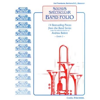 Sounds Spectacular Band Folio by Handy W C - Balent Andrew - Wilhousky Peter J. for Trombone 2