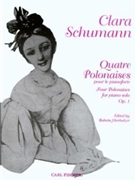 Four Polonaises Opus 1 by Schumann Clara Wieck - Hierholzer - for Piano