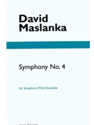 Symphony #4 by Maslanka David for Full Score