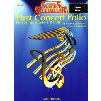 First Concert Folio by Balent and Compello - Compello Joseph - for Flute