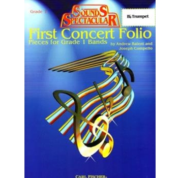 First Concert Folio by Balent and Compello - Compello Joseph - for Trumpet