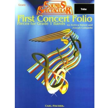 First Concert Folio by Balent and Compello - Compello Joseph - for Tuba