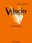 Velocity Studies For Clarinet by Opperman Kalmen - Virtuoso - for Clarinet Method