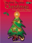 Sing-along Play-along Christmas by Feldstein Sandy - Thomas Helmore Davi - Charles Wesley Jose for PVG Collection W