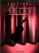 Festival Performance Solos Volume 2 by for Violin Collection