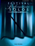Festival Performance Solos Volume 1 for Bb Clarinet Collection