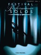 Festival Performance Solos Volume 1 for Trumpet Collection