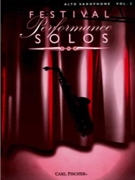Festival Performance Solos Volume 2 for Alto Saxophone Collection