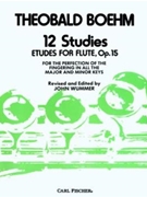 12 Studies Opus 15 by Boehm Theobald - Wummer - for Flute Method