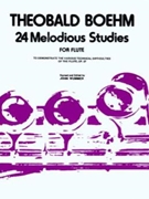 24 Melodious Studies by Boehm Theobald - Wummer John - for Flute Method