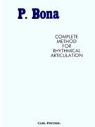 Complete Method For Rhythmical Articulat by Bona - Saenger Gustave - for Vocal