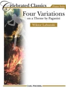 Four Variations On A Theme By Paganini by Labunski for Piano