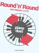 Round N Round by Olson Lynn Freeman for 1 Piano 4 Hands