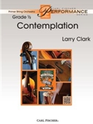 Contemplation by Clark Larry for String Orchestra