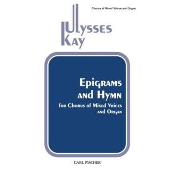 Epigrams and Hymn by Ulysses Kay John Greenleaf Whitt for