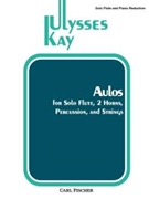 Aulos for Solo Flute, 2 Horns, Percussion, and Strings
