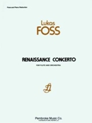 Renaissance Concerto by Foss Lukas - Mercurio Steven - for Flute and Piano