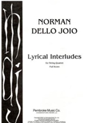 Lyrical Interludes by Dello Joio Norman for