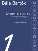 Mikrokosmos Book 1 - 153 Progressive Piano Pieces by Bartok Bela - Hopkins Nicholas - for Piano