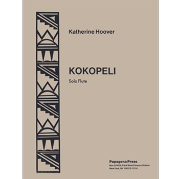 Kokopeli by Hoover Katherine for Flute Unaccompanied