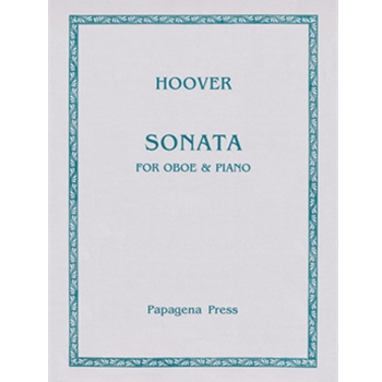 Sonata for Oboe and Piano by Hoover Katherine for