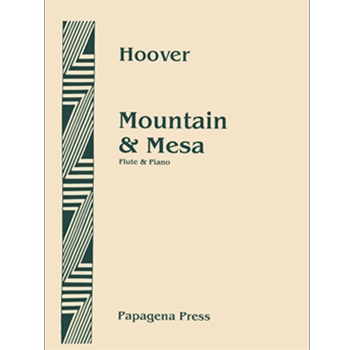 Mountain & Mesa by Hoover Katherine for Flute and Piano