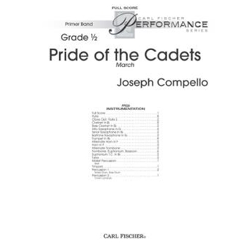 Pride of the Cadets March by Compello Joseph for