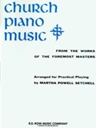 Church Piano Music by Gounod Charles - Setchell Martin - for Piano