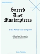 Sacred Duet Masterpieces Volume 1 by - Frederickson Carl - for Vocal Duet (High/Low)