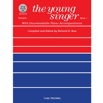 Young Singer Book 1 by - Row Richard D - for Vocal Collection (Soprano - w/Audio Access)