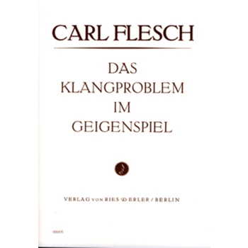 Das Klangproblem im Geigenspiel by Flesch Carl for