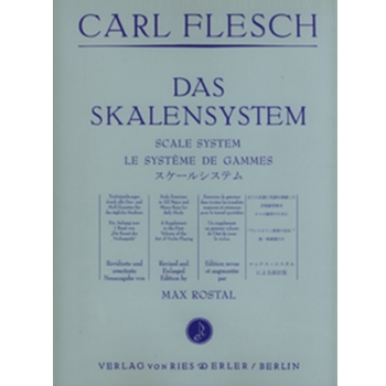 Das Skalensystem fur Violine Tonleiterubungen durch alle Dur- und Molltonarten by Flesch Carl for