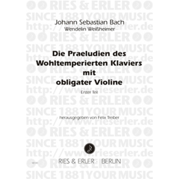 Die Praeludium Des Wohltemperierten Klaviers by Bach Johann Sebastian for