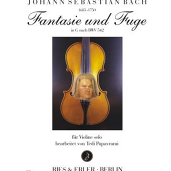 Fantasie und Fuge G-Dur BWV 542 by Bach Johann Sebastian for