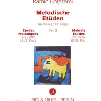 Melodische Etuden Vol.2 Fur Viola by Entezami Ramin for