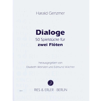 Dialoge by Genzmer Harald for Flute Trio