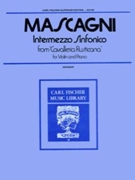 Intermezzo Sinfonico from 'Calvalleria Rusticana' by Mascagni Pietro - Gustave Saenger - for