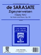 Zigeunerweisen (Gypsy Airs) by Sarasate Pablo de - Saenger Gustave - for Violin and Piano