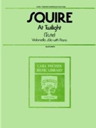 At Twilight (#1 From Petits Morceaux) by Squire William Henr for Cello and Piano