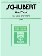 Ave Maria by Schubert Franz - Heinrich Max - Walter Scott for High Voice