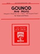 Ave Maria by Bach and Gounod for High Voice