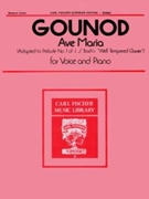 Ave Maria by Bach and Gounod for Medium Voice