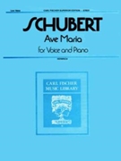 Ave Maria by Schubert Franz - Heinrich Max - Walter Scott for Low Voice
