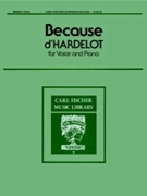 Because by D'Hardelot Edward Teschemacher for Medium Voice